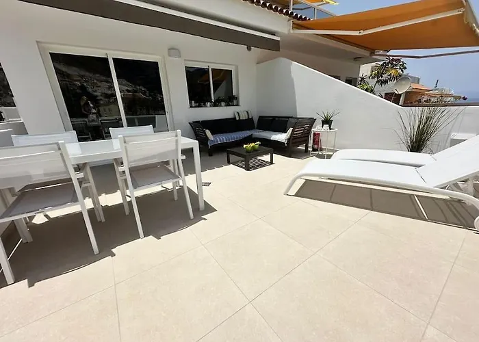 アパート New Renovated With Beautiful View On Cliffs And Sea プエルト・デ・サンティアゴ